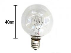 クリアー球 E12 40W