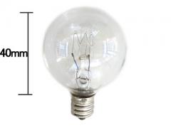 クリアー球 E12 25W