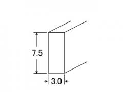しんちゅう補強バー 3mm×7.5mm