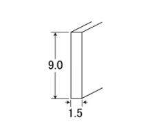 しんちゅう補強バー 1.5mm×9mm