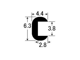 カスケードメタル CRU84 4.4RU (バラ)